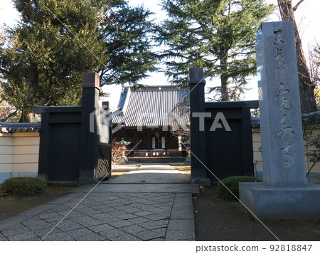 台東區觀永寺(正門、金本中堂) 台東區觀永寺(正門、金本中堂) 92818847