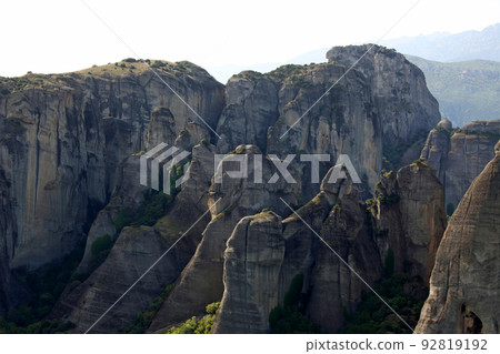 Greek Orthodox Meteora ruins 92819192