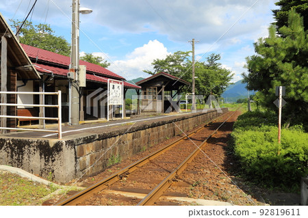 Wakasa Railway (Abe Station) [Yazu-cho, Yazu-gun, Tottori Prefecture] 92819611