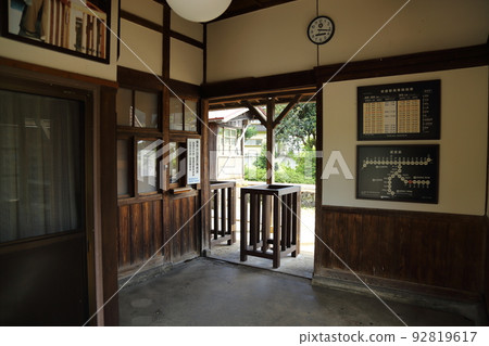 若狹鐵道（安倍站）[鳥取縣矢津郡矢津町] 92819617