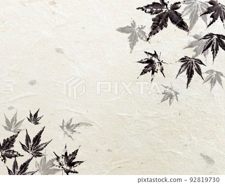 楓木日式背景素材 92819730