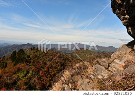 View from Mt.Hyouno Koshikiiwa 92821020