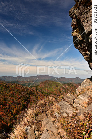 View from Mt.Hyouno Koshikiiwa 92821022