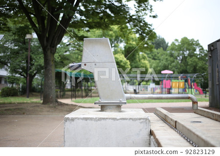 Disaster prevention well in the park Disaster prevention well in the park 92823129