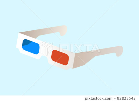 3D Glasses with Colored Lenses, Optical Movie 3D Glasses with Colored Lenses, Optical Movie 92825542