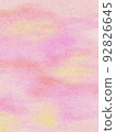 pastel pink and yellow blurred empty background 92826645