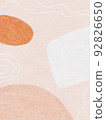 Watercolor abstract illustration set - pink textures, border for wedding, greetings, wallpaper, fashion, posters, background. 92826650