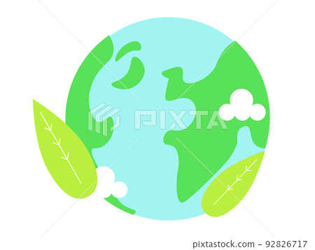 Globe eco nature cloud and leaf icon transparent background illustration Globe eco nature cloud and leaf icon transparent background illustration 92826717