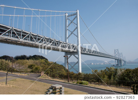 Seto Ohashi seen from Yojima parking area 92827363