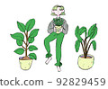 葉子植物 92829459