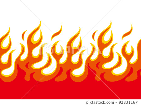 American flare pattern seamless flame pattern American flare pattern seamless flame pattern 92831167