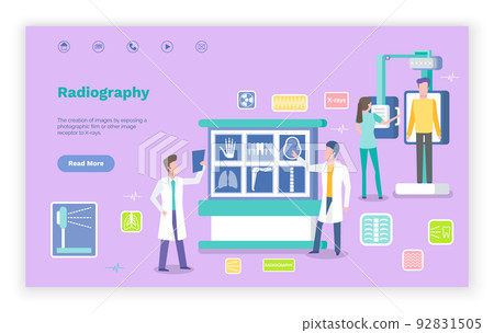 Radiography Doctors in Laboratory with CT Xrays Radiography Doctors in Laboratory with CT Xrays 92831505
