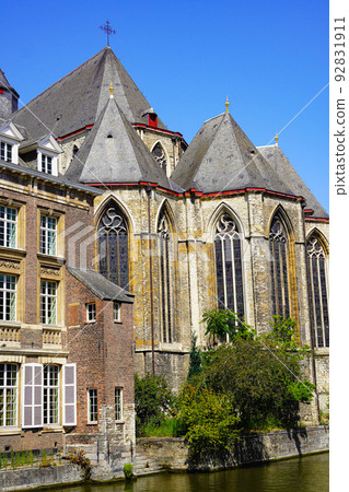 Belgium Ghent St. Michael's Church Belgium Ghent St. Michael's Church 92831911