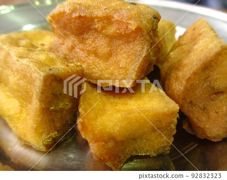 Stinky tofu in a restaurant in Shanghai, China (Choudoufu in China) Stinky tofu in a restaurant in Shanghai, China (Choudoufu in China) 92832323