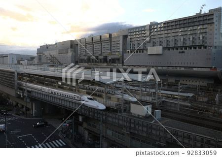 Shinkansen Exit (Hachijo Exit) at Kyoto Station Shinkansen Exit (Hachijo Exit) at Kyoto Station 92833059