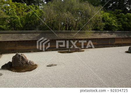 世界遺產龍安寺風景 世界遺產龍安寺風景 92834725