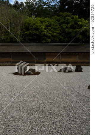 世界遺產龍安寺風景 92834726