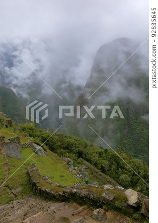 Machu Picchu, World Heritage Site, Floating City in Peru 92835645