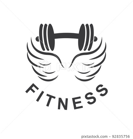 Gym logo vector Gym logo vector 92835756