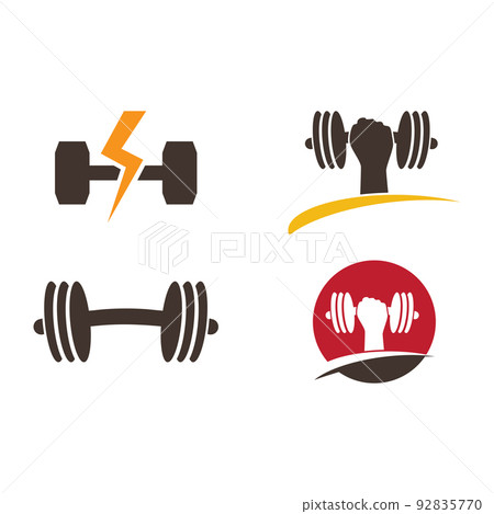 Gym logo vector 92835770