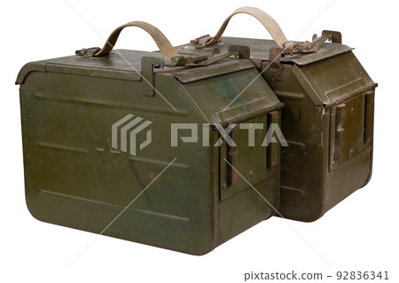 Ammo Can for ammunition belt for a 12.7 mm heavy machine gun DShK used by the former Soviet Union Ammo Can for ammunition belt for a 12.7 mm heavy machine gun DShK used by the former Soviet Union 92836341