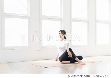 健身形象 92837245