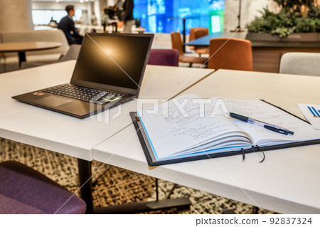 Business image notebook/laptop Business image notebook/laptop 92837324