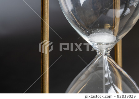 Hourglass with little time left 92839029