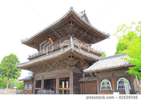 Scenery of Daijuuji Sanmon, Okazaki City Scenery of Daijuuji Sanmon, Okazaki City 92839598