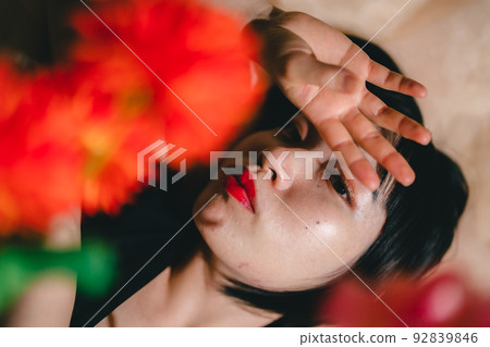 fashionable woman fashionable woman 92839846