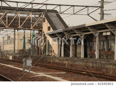 One of the difficult-to-read station names on the JR Sakurai Line "Ichimoto Station" One of the difficult-to-read station names on the JR Sakurai Line "Ichimoto Station" 92840903