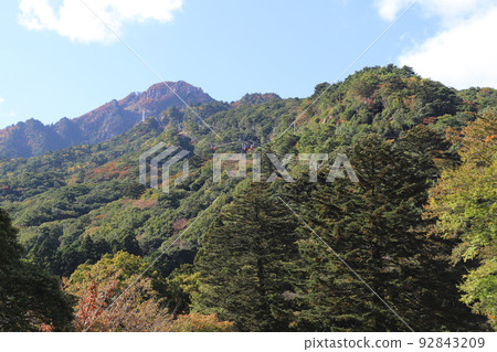 禦在所岳禦在所索道 三重縣 禦在所岳禦在所索道 三重縣 92843209