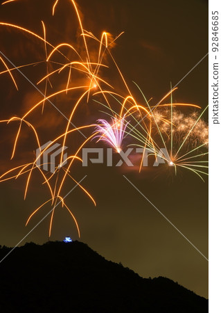 Fireworks at the start of Nagara River Ukai Fireworks at the start of Nagara River Ukai 92846685