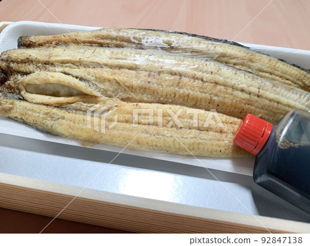 Grilled domestic eel with sauce Grilled domestic eel with sauce 92847138