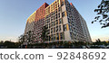 View of a modern residential building 92848692