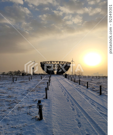 天空公園雪景 天空公園雪景 92849301