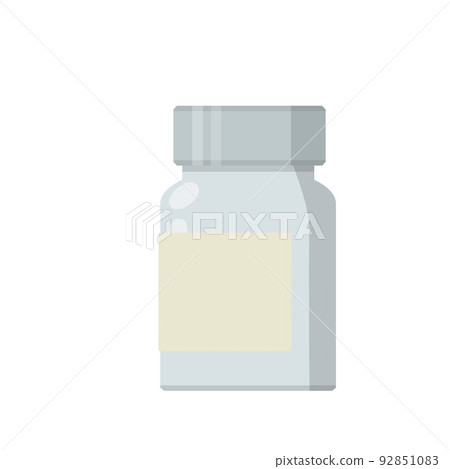 Packaging of tablets. Medical icon for app. 92851083