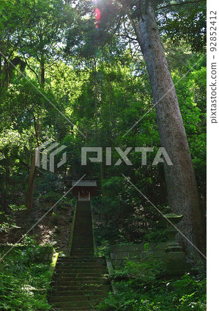 Toyokisha at Kamo Shrine, a power spot in Kiryu City, Gunma Prefecture Toyokisha at Kamo Shrine, a power spot in Kiryu City, Gunma Prefecture 92852412