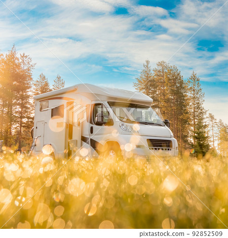 Family vacation travel RV, holiday trip in motorhome Family vacation travel RV, holiday trip in motorhome 92852509