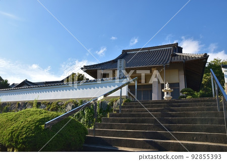 Anyoji Temple in sunny weather, Shimane 92855393