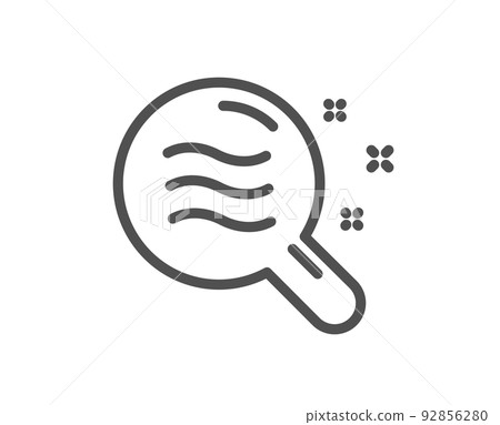 Skin condition line icon. Search magnifier sign. Quality design element. Linear style skin condition icon. Editable stroke. Vector Skin condition line icon. Search magnifier sign. Quality design element. Linear style skin condition icon. Editable stroke. Vector 92856280