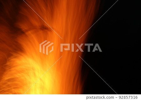 abstract fire flames lines on black background abstract fire flames lines on black background 92857316