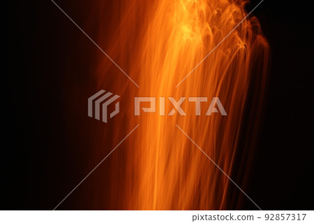 abstract fire flames lines on black background abstract fire flames lines on black background 92857317