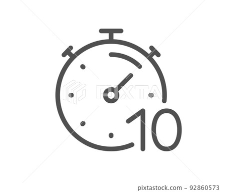 24 hours timer sign icon stopwatch symbol Vector Image