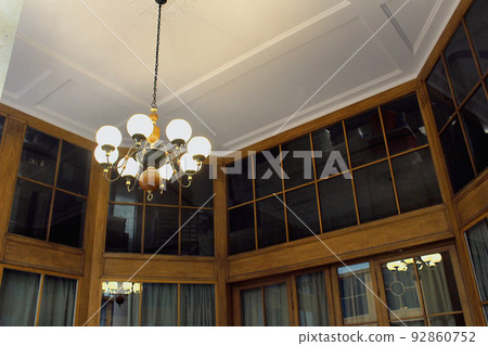 巴黎通道拱廊購物街風光 巴黎通道拱廊購物街風光 92860752