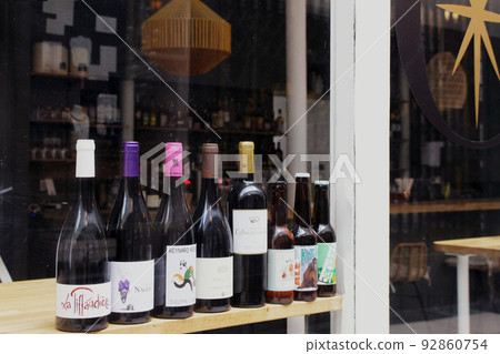 巴黎通道拱廊購物街風光 巴黎通道拱廊購物街風光 92860754