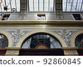 Paris Passage arcade shopping street scenery 92860845