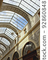 Paris Passage arcade shopping street scenery 92860848