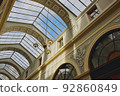 Paris Passage arcade shopping street scenery 92860849