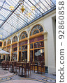 Paris Passage arcade shopping street scenery 92860858